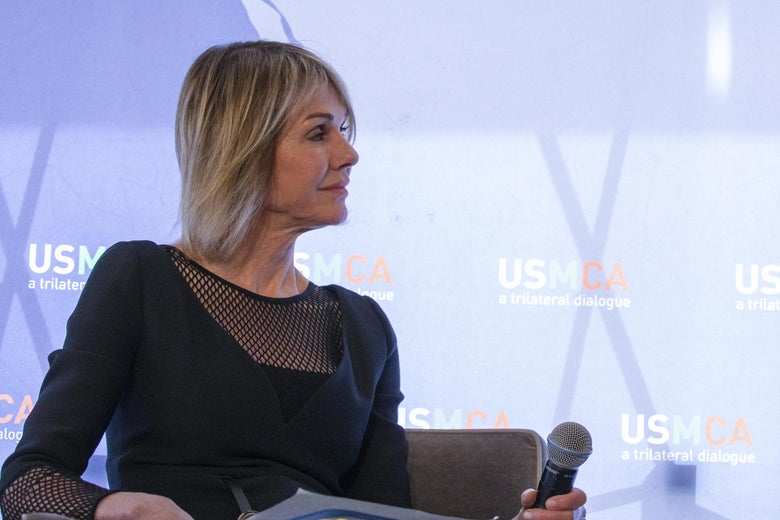 U.S. Ambassador to Canada Kelly Craft participates on a panel in Washington, D.C. on February 21, 2019.